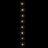 vidaXL lampiņu virtene, 2000 LED, IP44, 200 m, vēsi balta