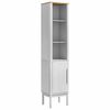 vidaXL Vannas istabas augstais skapis FLORO Balts 35 x 30 x 160 cm