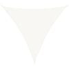 vidaXL saulessargs, 160 g/m&sup2;, balts, 4x4x4 m, HDPE