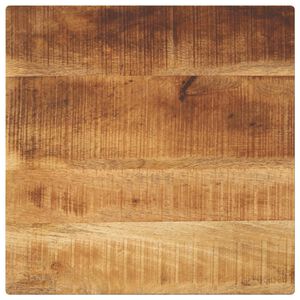 vidaXL galda virsma, 60x60x1,5 cm, kvadrāta, raupj&scaron; mango masīvkoks