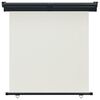 vidaXL balkona sānu markīze, krēmkrāsas, 170x250 cm