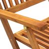 vidaXL 7-daļīgs dārza mēbeļu komplekts, saliekams, akācijas masīvkoks