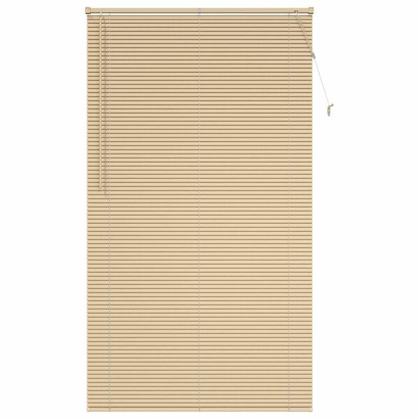 vidaXL Venēcijas žalūzija Gai&scaron;i brūna ar rakstu 213 x 110 cm PVC