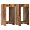 vidaXL Augu statīvs 2 pcs Vecs koks 30 x 30 x 60 cm Inženierijas koks