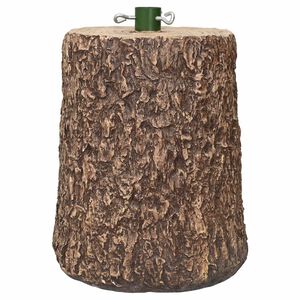 vidaXL Ziemassvētku eglītes statīvs stumbra formā &Oslash; 31,5 x 40 cm