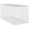 vidaXL Gabions ar 3,5 mm stiepli un 5x10 cm sietu 50x100x50 cm