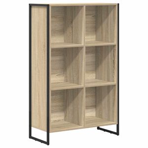 vidaXL Grāmatplaukts 99.5 x 30 x 108.5 cm Inženierijas koks Sonoma