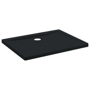 vidaXL Du&scaron;as bāzes paliktnis ar punktiem 90 x 70 x 4 cm ABS Melns