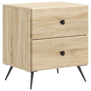 vidaXL Nakts skapītis ar atvilktni Sonomas ozols 43 x 34,5 x 47,5 cm