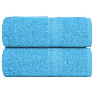 vidaXL dvieļi FROGN, 2 gab., tirkīzzili, 30x30 cm, 360 g/m&sup2;