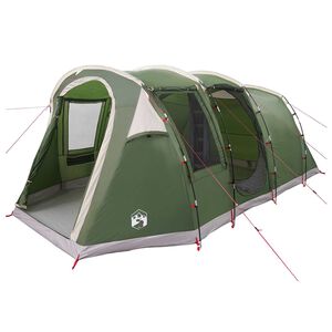 vidaXL Tuneļveida telts Zaļa 505 x 330 x 204 cm