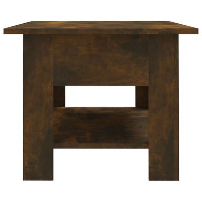 vidaXL kafijas galdiņš, ozolkoka krāsa, 102x55x42 cm, skaidu plāksne