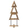 vidaXL Ziemassvētku eglīte Brūna 149,5 cm Masīvs tīkkoks