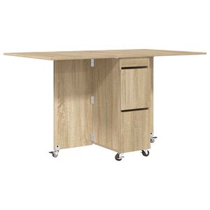 vidaXL Ēdamistabas galds 2 pcs 140 x 80 x 77 cm Inženierijas koks