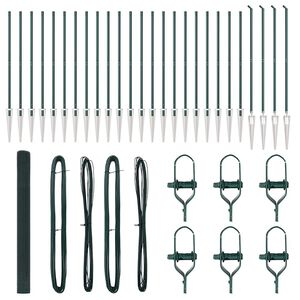 vidaXL Žoga āķis Zaļa