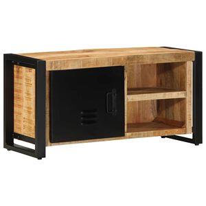 vidaXL TV skapis 80x30x40 cm Masīv Rough Wood Mango