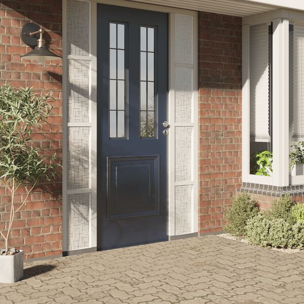 vidaXL loga plēve, matēta, zvaigžņu raksts, 90x500 cm, PVC