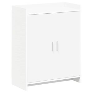 vidaXL Apavu skapis Balts 73,5 x 36 x 92 cm Inženierijas koks