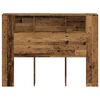 vidaXL galvgaļa skapis Old Wood 140x18,5x102,5 cm Engineered Wood