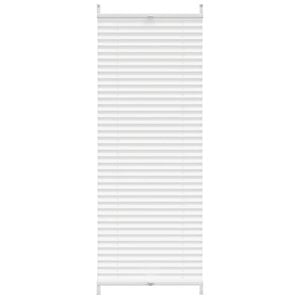 vidaXL Plisē Žalūzijas 40x100cm Baltas Gofrētas
