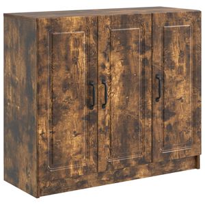 vidaXL Puse Kūpināts ozols 89 x 34,5 x 77 cm Inženierijas koks
