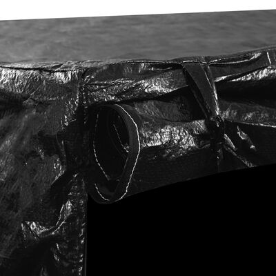vidaXL šūpuļdīvānu pārklāji, 2 gab., 6 gredzeni, 135x105x175 cm