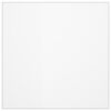 vidaXL galda aizsargsegums, matēts, 90x90 cm, 1,6 mm, PVC