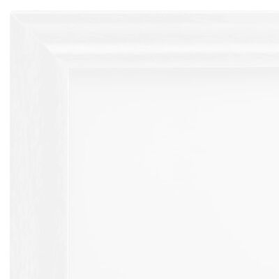 vidaXL foto rāmji, 3 gab., galdam, balti, 10x15 cm, MDF