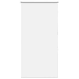 vidaXL rullo žalūzija balta 70x130 cm auduma platums 65,7cm poliesters