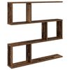 vidaXL Sienas plaukts Vecs koks 80 x 12 x 79,5 cm Inženierijas koks