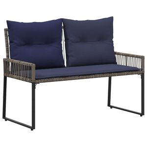 vidaXL Āra sols 2 -Seater 4 gab. 110 x 59 x 82 cm poliratāns