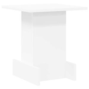 vidaXL Papildu galdiņ&scaron; Balts 35,5 x 35 x 40 cm Inženierijas koks