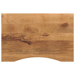 vidaXL galda virsma ar izliekumu, 100x60x2,5 cm, mango masīvkoks