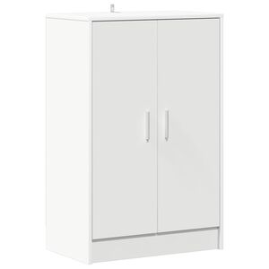 vidaXL Apavu skapji 60 x 35 x 92 cm Balts
