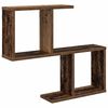 vidaXL Sienas plaukts Vecs koks 60 x 12 x 50,5 cm Inženierijas koks
