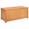 vidaXL Uzglabā&scaron;anas kaste 110 x 45 x 45 cm Cietā ozola koks