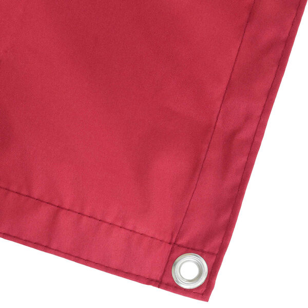 vidaXL Balkona ekrāns Burgundija 90 x 700 cm PU pārklāts Oksfords alu