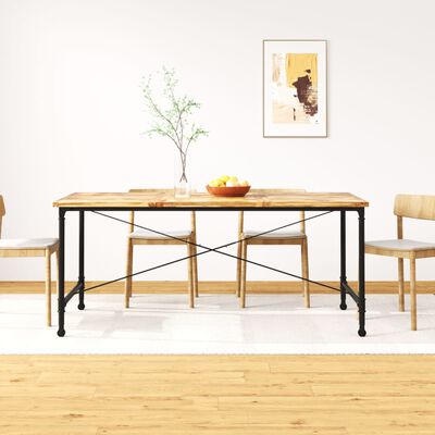 vidaXL virtuves galds, 180 cm, mango masīvkoks