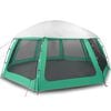 vidaXL baseina telts ar noņemamām mu&scaron;u un sieta sienām 612x612 cm