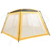 vidaXL baseina nojume, 660x580x250 cm, dzeltena audums