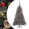 vidaXL Mākslīgā Ziemassvētku eglīte su 150 LED ar statīvu Zaļa 120 cm