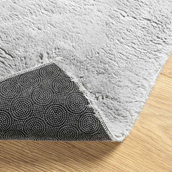 vidaXL Teritorijas paklāji HUARTE Pelēks 300 x 80 cm Poliesters