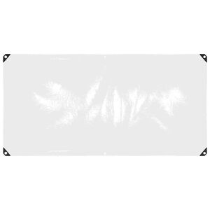 vidaXL Pārklājs ar acīm Caurspīdīgs 1 x 2 m Polietilēns