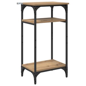 vidaXL Sānu galds Artisānā ozols 40 x 30 x 75 cm Inženierijas koks