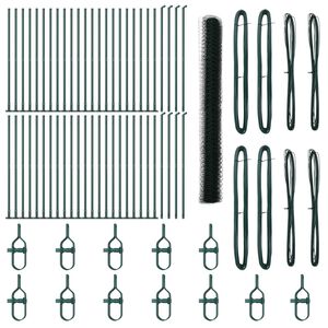 vidaXL Žoga āķis Zaļa