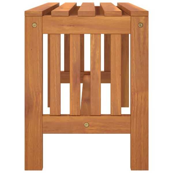 vidaXL dārza sols, 80 cm, eikalipta masīvkoks