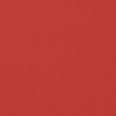 vidaXL palešu mēbeļu spilvens, 80x80x12 cm, audums, sarkans