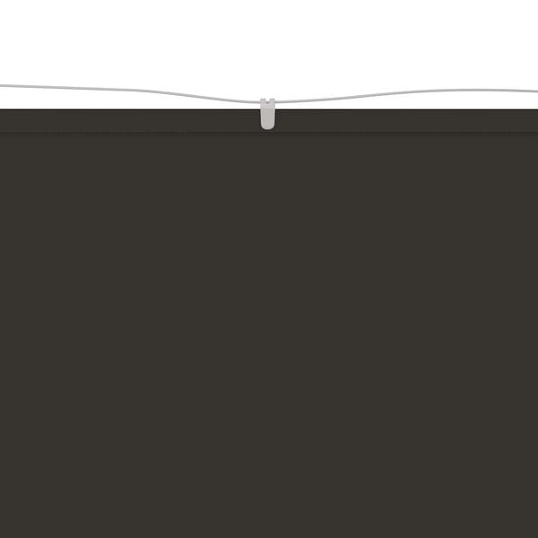 vidaXL vertikāla markīze, antracītpelēka, 100x800 cm, Oksfordas audums