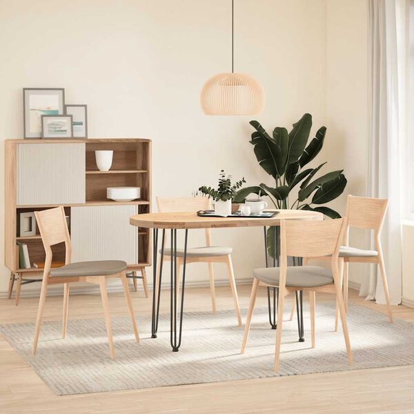 vidaXL konsoles galdiņu matadatas kājas, 4 gab., antracīta krāsā, 72 cm, masīvs tērauds