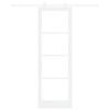 vidaXL Slīdo&scaron;ās durvis ORKDAL Balts 78 x 232 cm